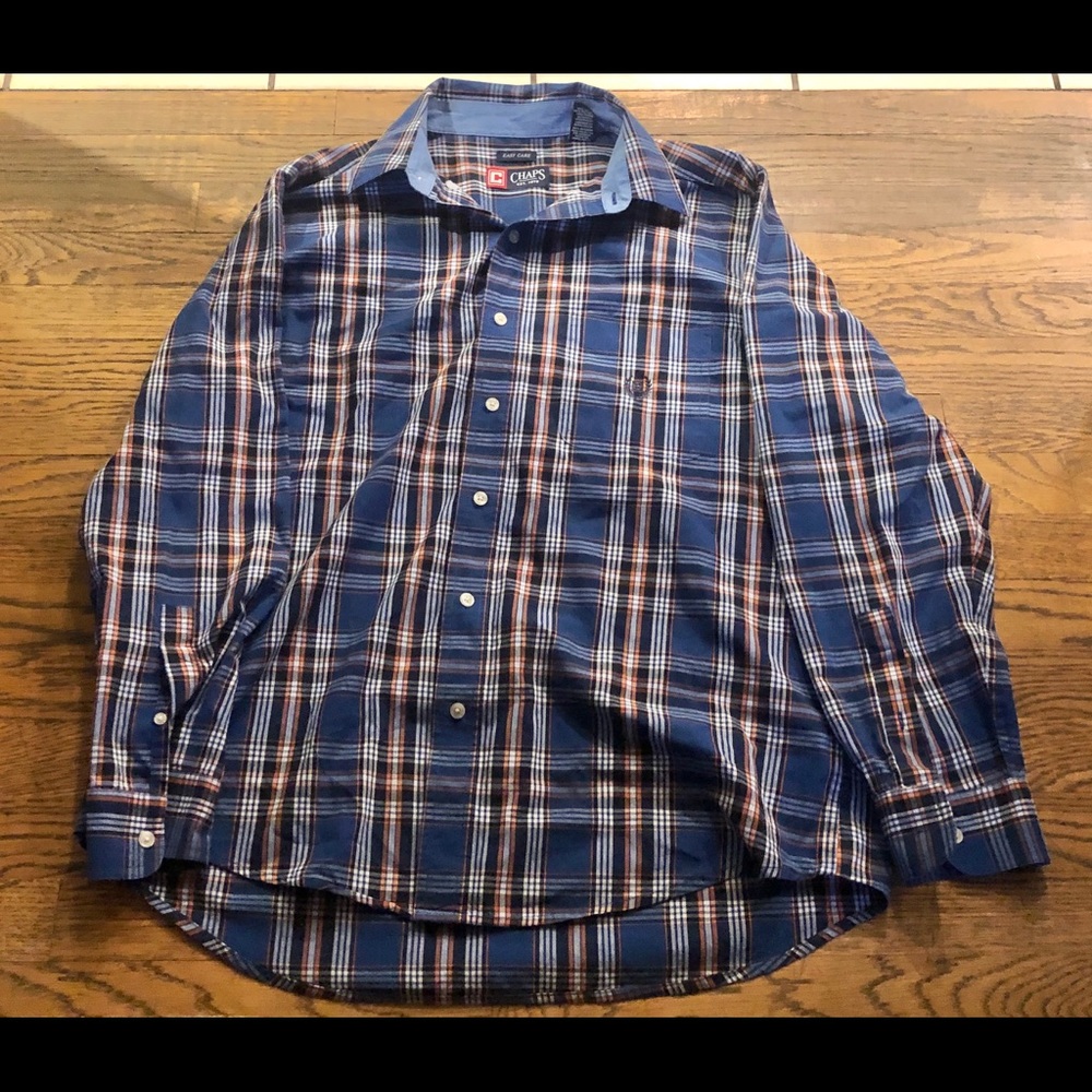 Chaps easy care button up shirt